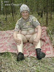 Granny In Forest