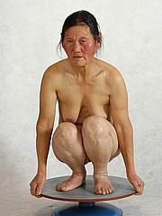 Nude Mongolian Granny