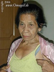 Very Old Asian Granny