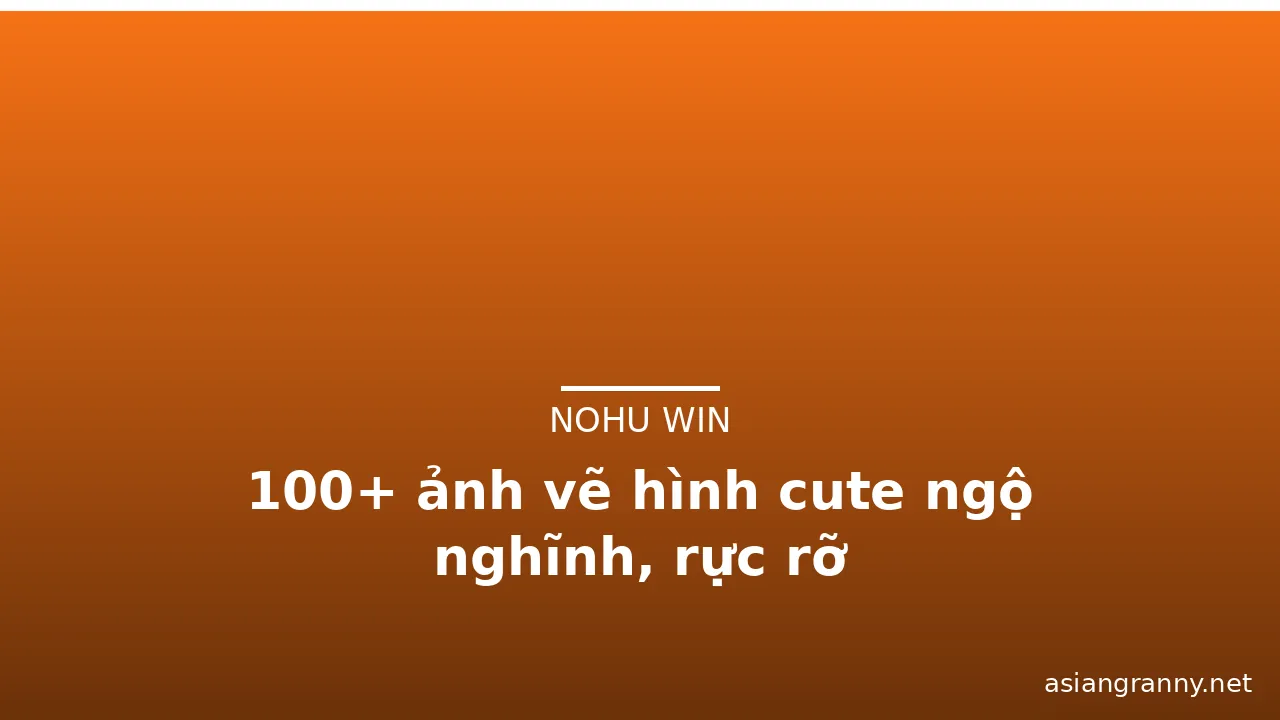 100+ ảnh vẽ hình cute ngộ nghĩnh, rực rỡ · ảnh 2