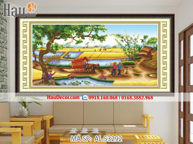 50+ ảnh tranh thêu chữ thập đẹp miễn bàn về chất lượng · ảnh 1