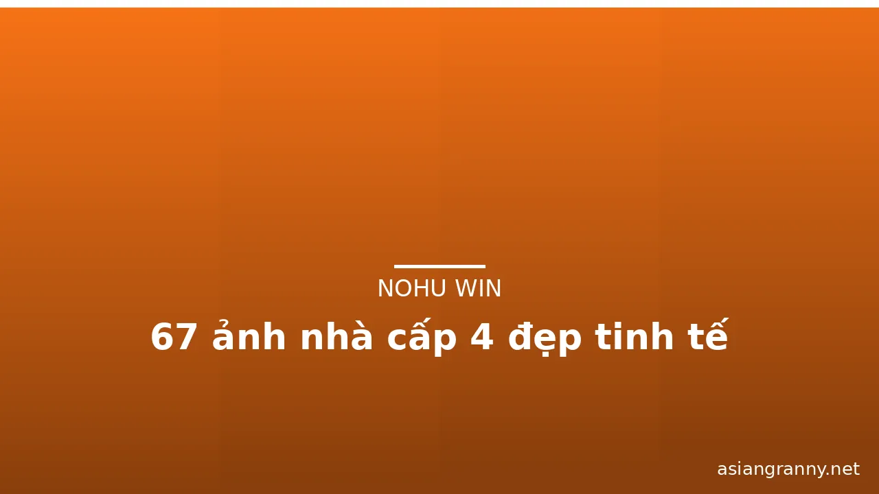 67 ảnh nhà cấp 4 đẹp tinh tế · ảnh 1