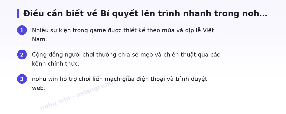 Những điều cần biết về nohu win