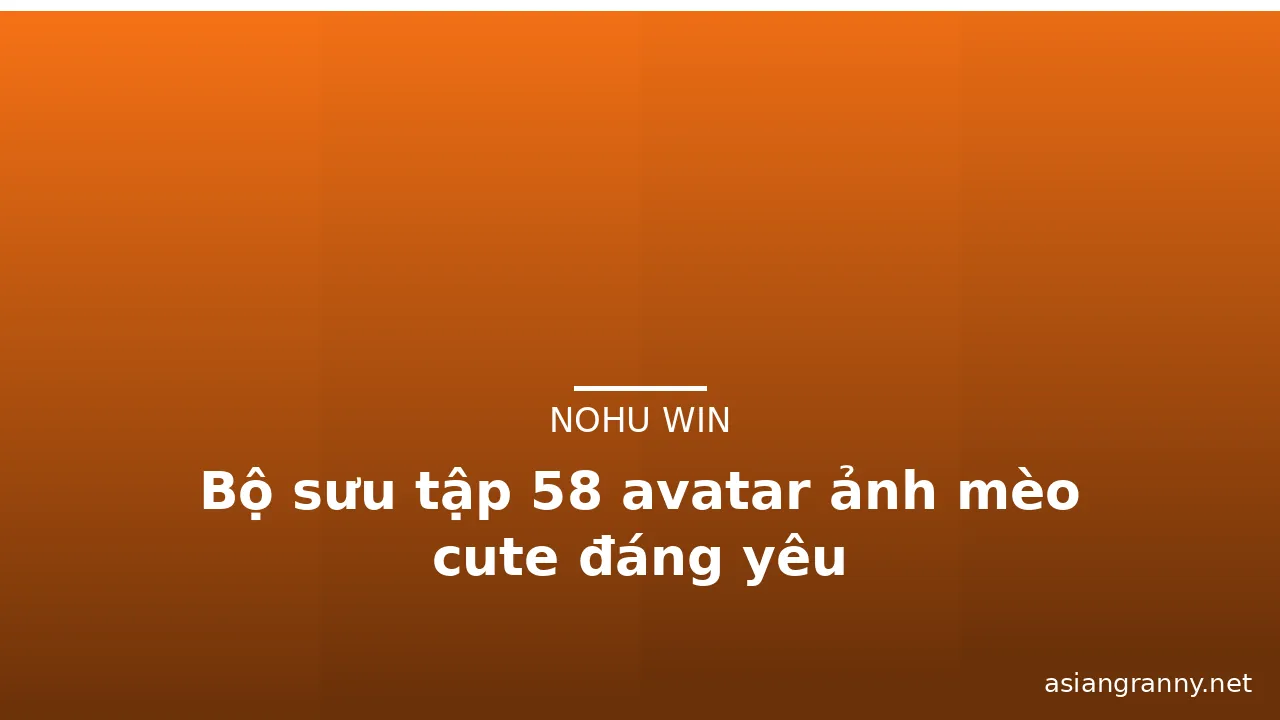 Bộ sưu tập 58 avatar ảnh mèo cute đáng yêu · ảnh 2