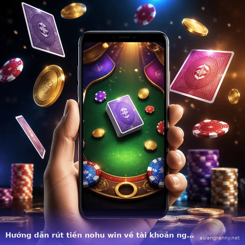 Hướng dẫn rút tiền nohu win về tài khoản ngân hàng