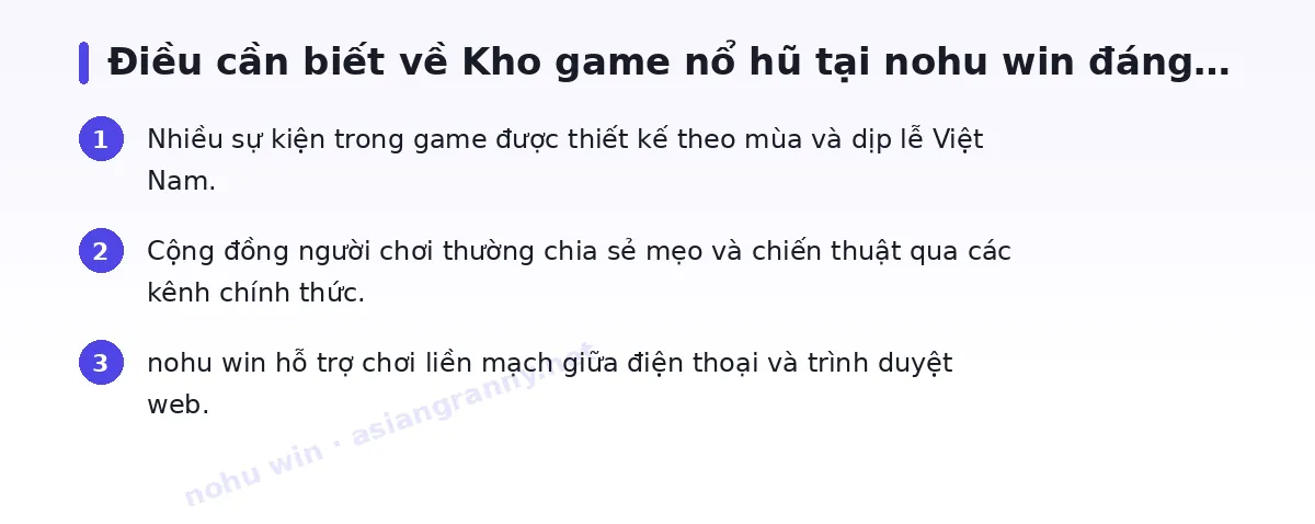Những điều cần biết về nohu win