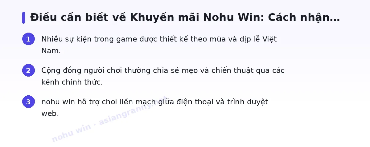 Những điều cần biết về nohu win
