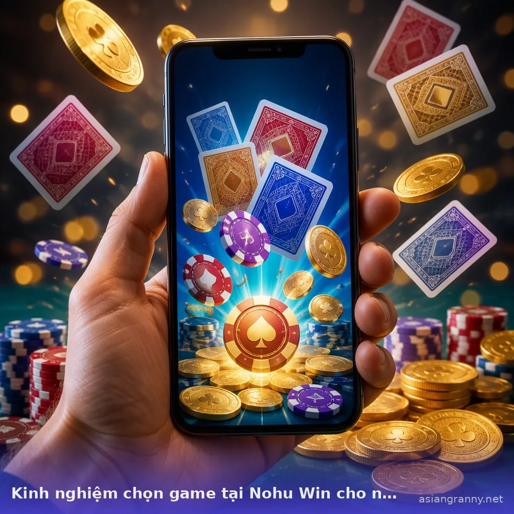Kinh nghiệm chọn game tại Nohu Win cho người mới