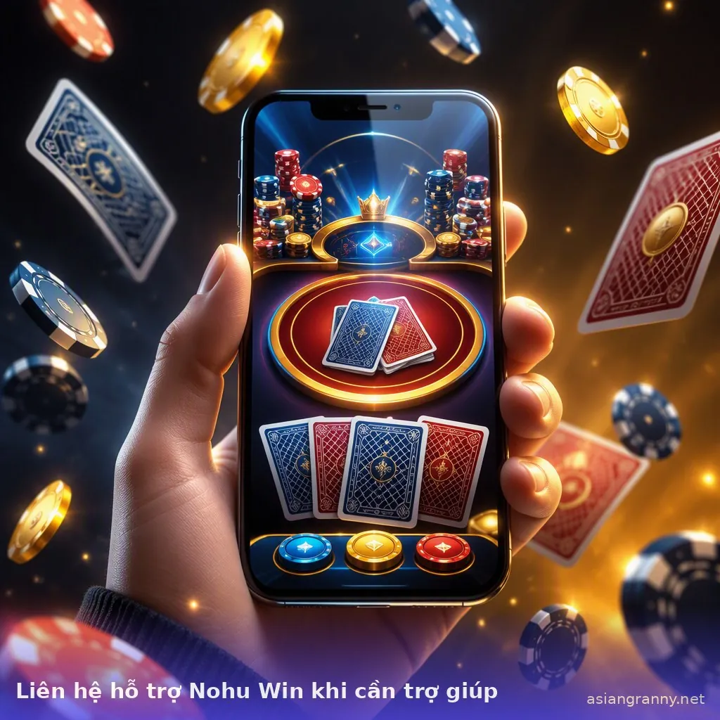 Liên hệ hỗ trợ Nohu Win khi cần trợ giúp