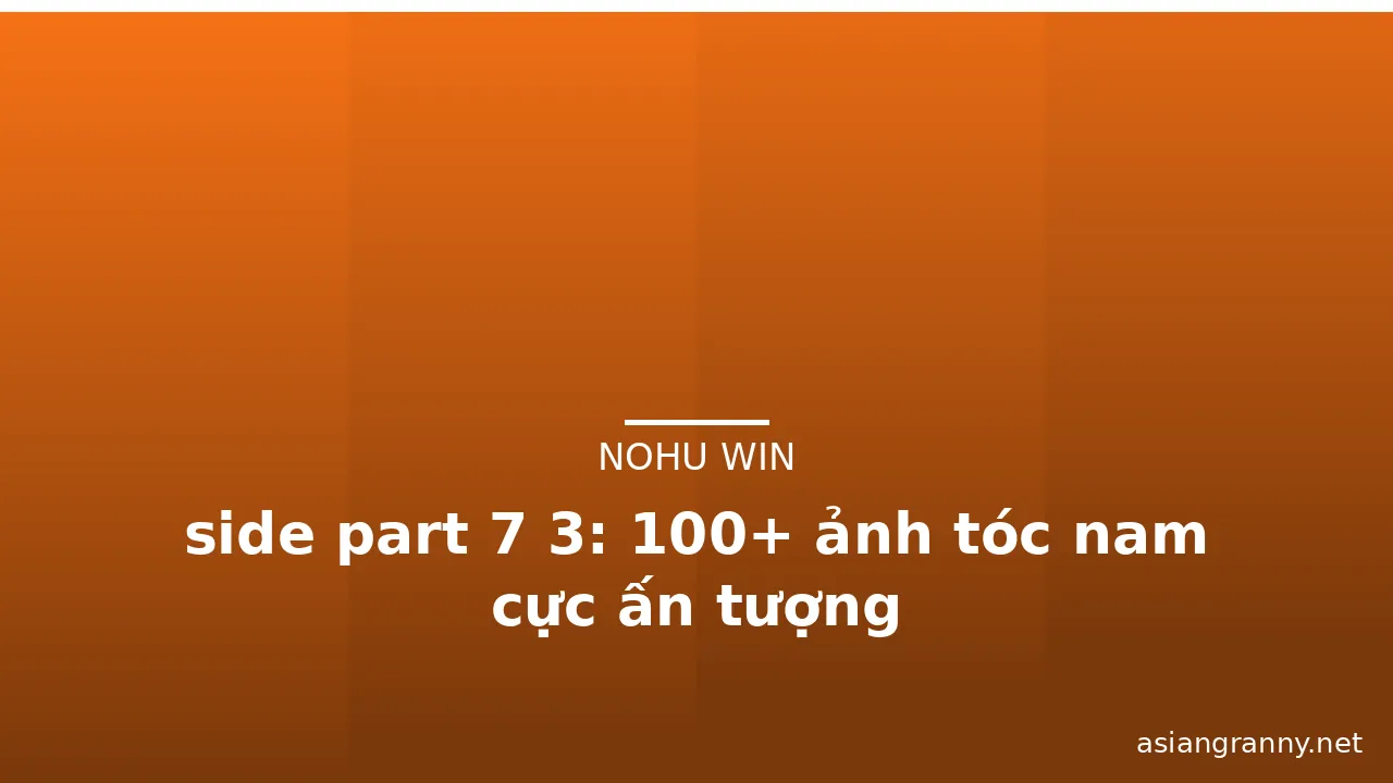 side part 7 3: 100+ ảnh tóc nam cực ấn tượng · ảnh 3