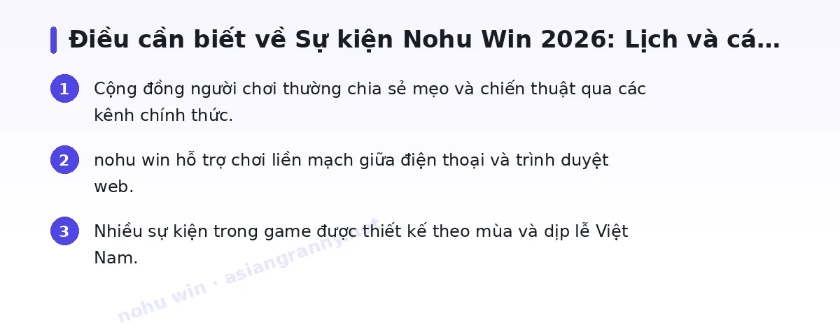 Những điều cần biết về nohu win
